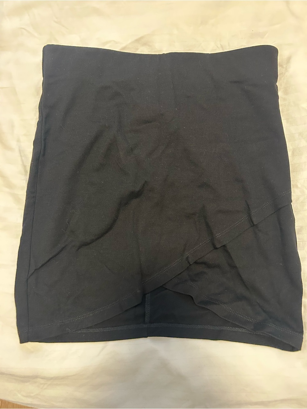 Sezane Black Mini Skirt